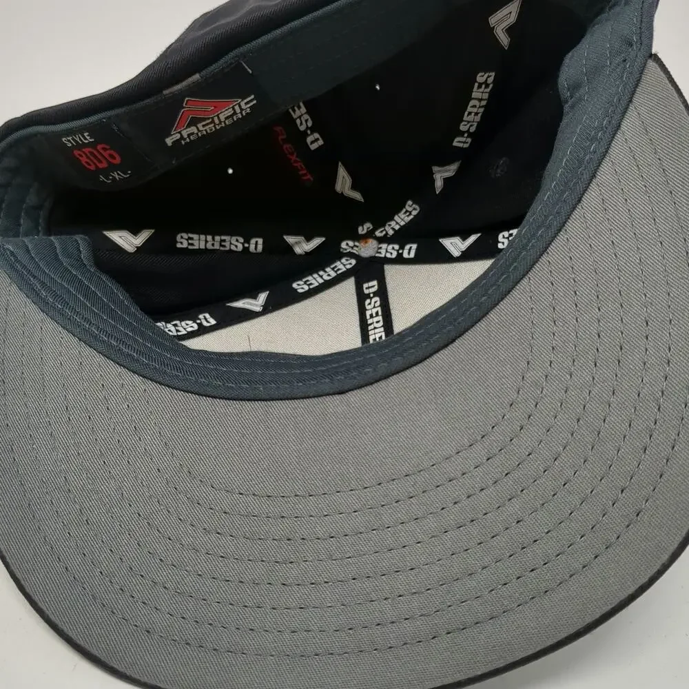 Pacific Headwear Baseball Cap Black XL Charles Oakley From Court To Kitchen Hat